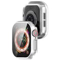 Miniatyrbild 1 av 8: Bizon-fodral + glasklocka för Apple Watch 10 46 mm, silver