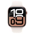Miniatyrbillede 2 af 5: Bizon Glass Watch Hydrogel Skærmbeskytter til Apple Watch 10 42mm, 2 stk.