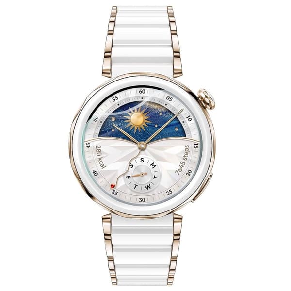 Bizon Glass Watch Hydrogel Skärmskydd för Huawei Watch GT 5 Pro 42mm, 2 stycken