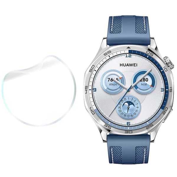 Bizon Glass Watch Hydrogeeli Näytönsuoja Huawei Watch GT 5 / GT 5 Pro 46mm, 2 kpl