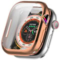 Miniatyrbillede 7 af 8: Bizon Case Watch Felipe-etui med skærmbeskytter til Apple Watch 10 (42 mm), rosaguld