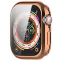 Miniatyrbillede 8 af 8: Bizon Case Watch Felipe-etui med skærmbeskytter til Apple Watch 10 (42 mm), rosaguld