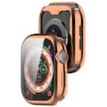 Miniatyrbillede 1 af 8: Bizon Case Watch Felipe-etui med skærmbeskytter til Apple Watch 10 (42 mm), rosaguld