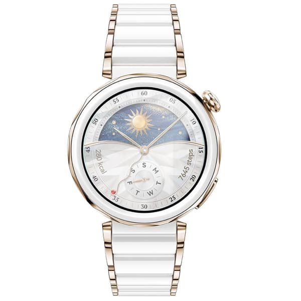 Bizon Glass Watch Klart Härdat Glas Skärmskydd för Huawei Watch GT 5 Pro 42mm