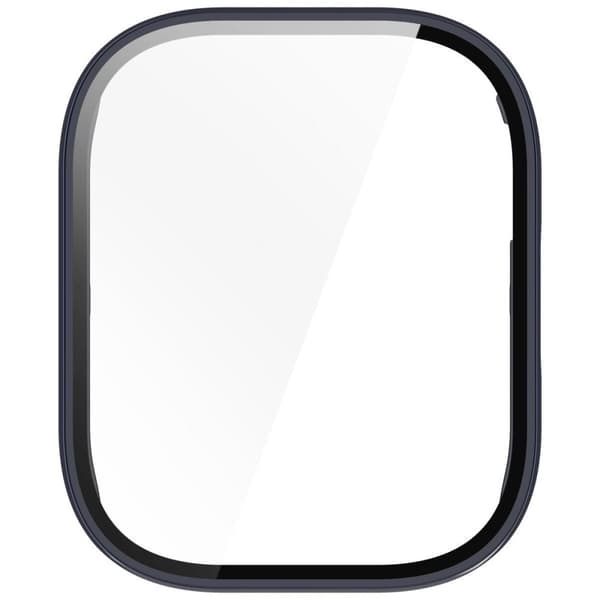 Bizon-fodral+glasklocka för Xiaomi Redmi Watch 5 Lite, blå