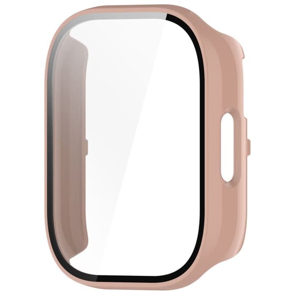 Bizon-fodral+glasklocka för Xiaomi Redmi Watch 5 Lite, rosa