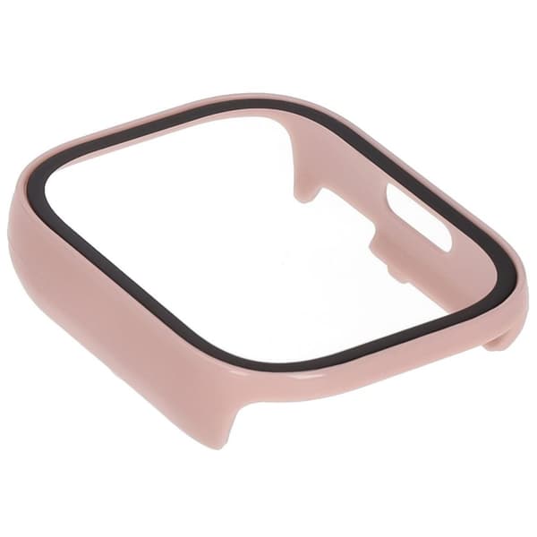 Bizon-fodral+glasklocka för Xiaomi Redmi Watch 5 Lite, rosa