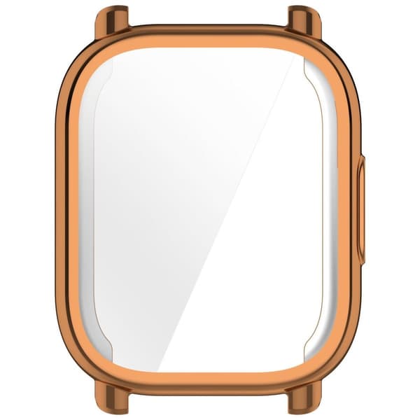 Bizon Case Watch Felipe -näytönsuoja Xiaomi Redmi Watch 5 Litelle, ruusukulta