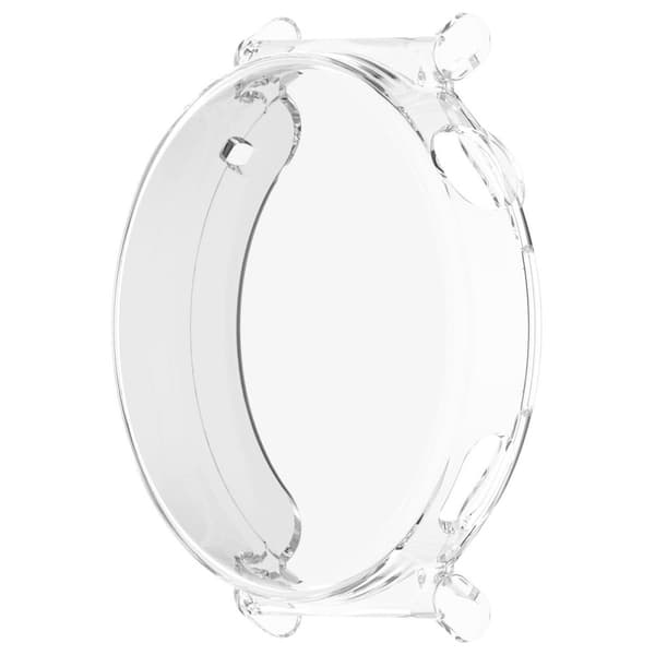 Bizon Case Watch Felipe -kotelo näytönsuojalla Huawei Watch GT 5 41 mm:lle, läpinäkyvä