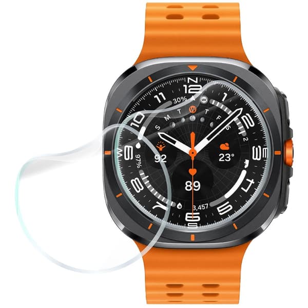 Bizon Glass Watch Film Sun Matte Film för Galaxy Watch Ultra 47mm, 2 stycken