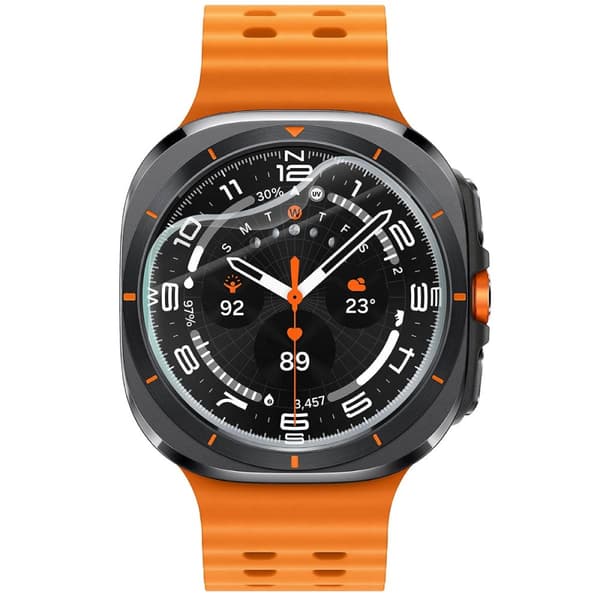 Bizon Glass Watch Film Sun Matte Film för Galaxy Watch Ultra 47mm, 2 stycken