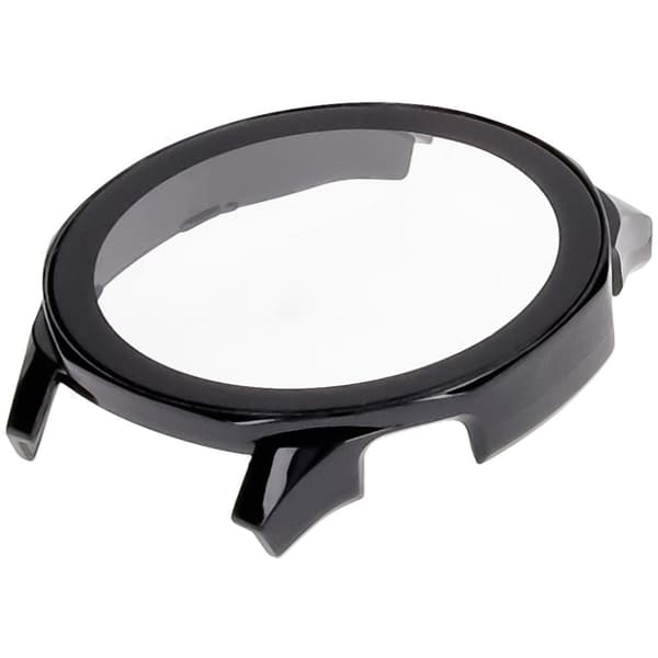 Bizon-fodral + glasklocka för Huawei Watch GT 5 46mm, svart