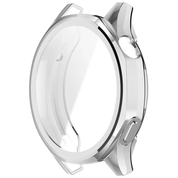 Bizon Case Watch Felipe-fodral med skärmskydd för Huawei Watch GT 5 46 mm, silver