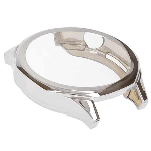 Bizon Case Watch Felipe-fodral med skärmskydd för Huawei Watch GT 5 46 mm, silver