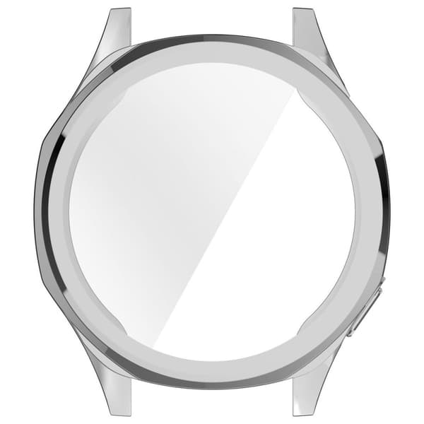 Bizon Case Watch Felipe-fodral med skärmskydd för Huawei Watch GT 5 46 mm, silver
