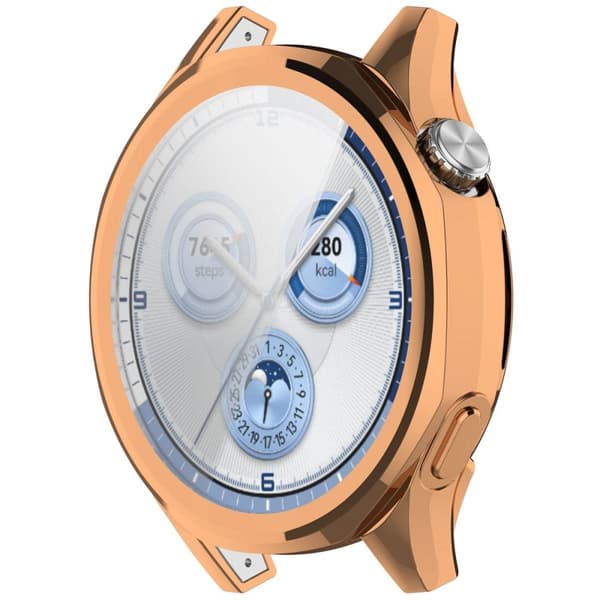 Bizon Case Watch Felipe Skärmskydd för Huawei Watch GT 5 46mm, Roséguld
