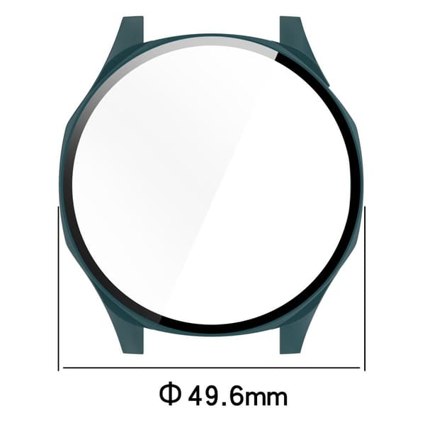Bizon-kotelo + lasikello Huawei Watch GT 5:lle 46 mm, vihreä