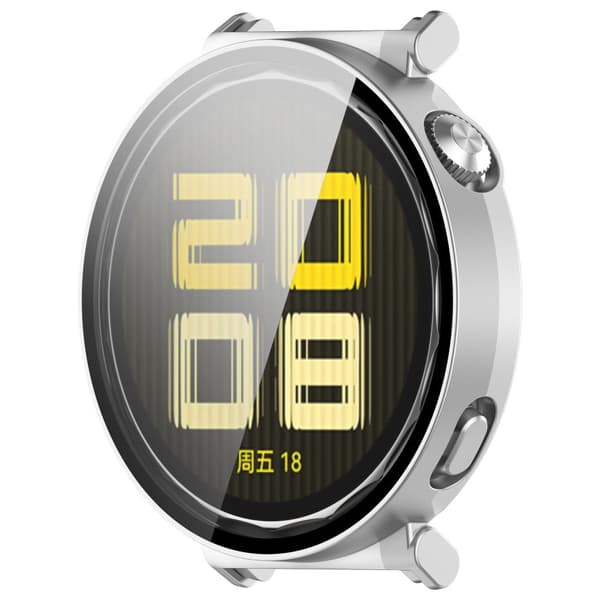 Bizon-kotelo + lasikello Huawei Watch GT 5:lle 41 mm, satiininhopea
