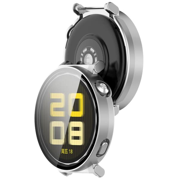Bizon-kotelo + lasikello Huawei Watch GT 5:lle 41 mm, satiininhopea