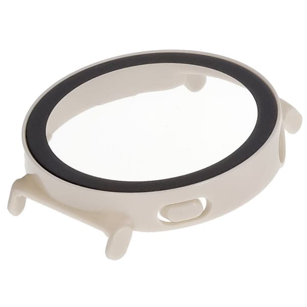 Bizon-fodral+glasklocka för Huawei Watch GT 5 41mm, beige
