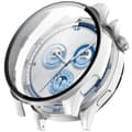 Miniatyrbild 4 av 8: Bizon-fodral + glasklocka för Huawei Watch GT 5 46mm, satinsilver