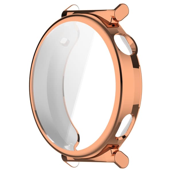 Bizon Case Watch Felipe -näytönsuoja Huawei Watch GT 5:lle 41 mm, ruusukulta