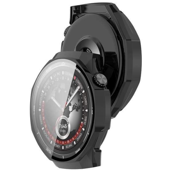 Bizon Urkasse + Glas til Huawei Watch GT5 Pro 46mm Sort