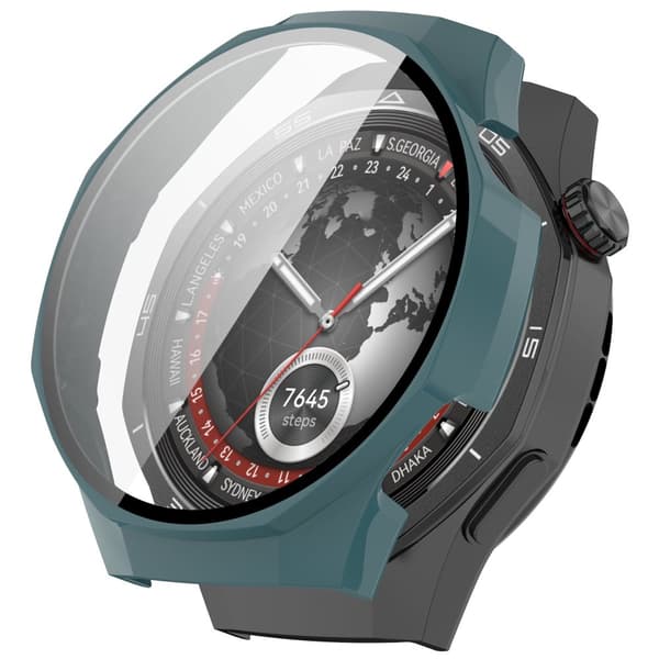 Bizon Urkasse + Glas til Huawei Watch GT5 Pro 46mm Grøn
