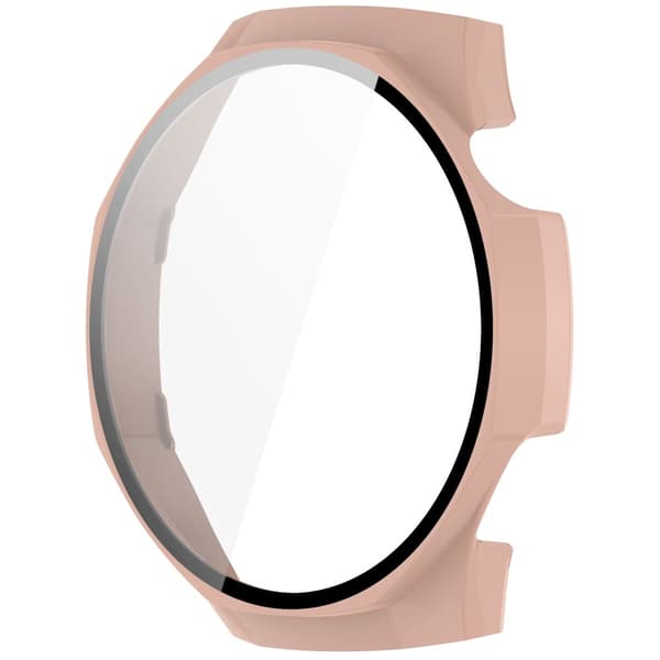 Bizon Suojakuori + Lasi Huawei Watch GT5 Pro 46mm -kellolle, pinkki