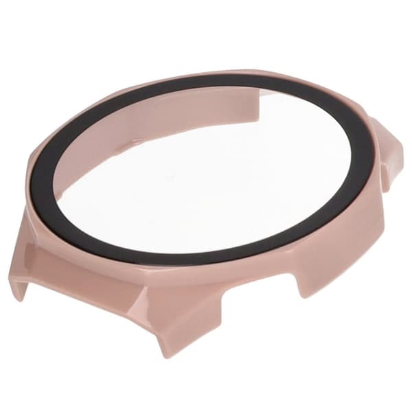Bizon Suojakuori + Lasi Huawei Watch GT5 Pro 46mm -kellolle, pinkki