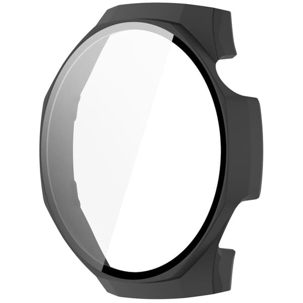 Bizon-fodral + glasklocka för Huawei Watch GT5 Pro 46mm mattsvart