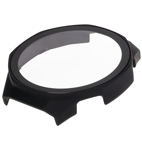 Bizon-fodral + glasklocka för Huawei Watch GT5 Pro 46mm mattsvart