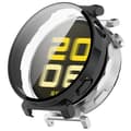 Pikkukuva 4 / 8: Bizon-kotelo + lasikello Huawei Watch GT 5 Pro 42 mm:lle, musta