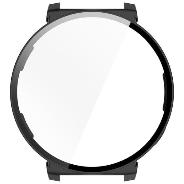 Bizon-kotelo + lasikello Huawei Watch GT 5 Pro 42 mm:lle, musta