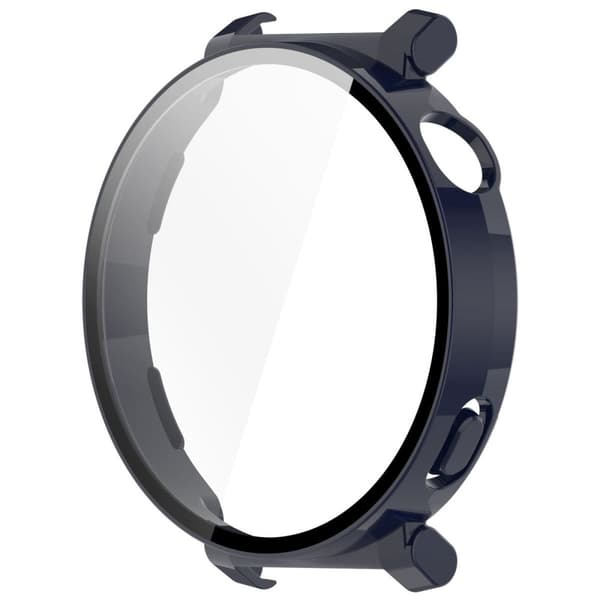 Bizon-fodral+glasklocka för Huawei Watch GT 5 Pro 42mm blå