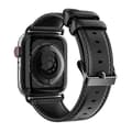 Miniatyrbild 2 av 6: Dux Ducis Apple Watch 44/45/46/49mm Armband Äkta Läder