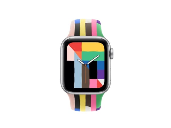 Apple MFFQ4ZM/A, Band, Sportklocka, Multifärg, Apple, Apple Watch Models 38mm 40mm 41mm, Fluoroelastomer