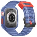 Miniatyrbild 2 av 4: Skinarma Apple Watch (44/45mm) Armband Saido - Mörkblå
