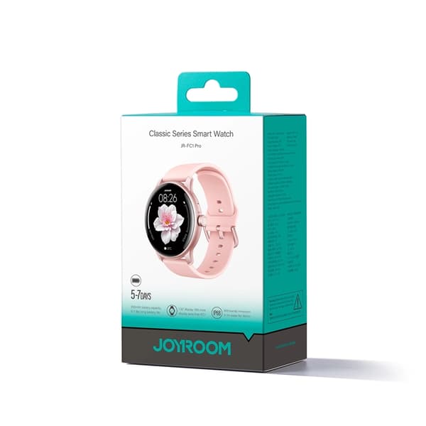 Joyroom Smartklocka med Samtalssvarsfunktion IP68 - Rosa