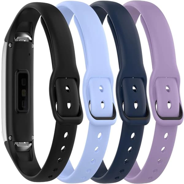 Silikooninauhat Fit Smartwatch SM-R370:lle, hikeä kestävä, kevyt muotoilu,sininen Tummansininen Purppura
