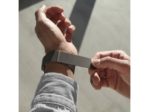 Vonmählen Milanese Loop 2, Klokkereim, Apple, Watch, Rustfritt stål, 42/44/45/49 mm