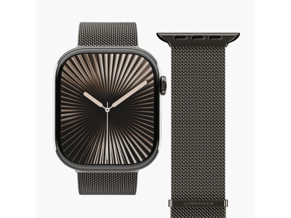 Vonmählen Milanese Loop 2, Klokkereim, Apple, Watch, Rustfritt stål, 42/44/45/49 mm