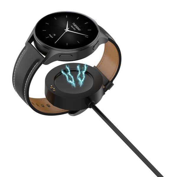 Magnetisk USB-oplader til Xiaomi Watch S4 / S3 / S2 1m - Sort
