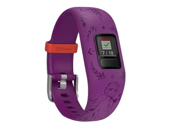 Garmin vívofit jr 2 - Disney Frozen 2 Anna - aktivitetspårare med band - silikon - handledsstorlek: 130-175 mm - Bluetooth - 17.5 g