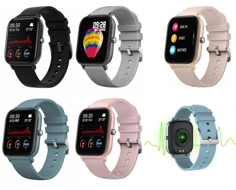 Smartklocka P8b Sömn & Pulsmätning mm CDON