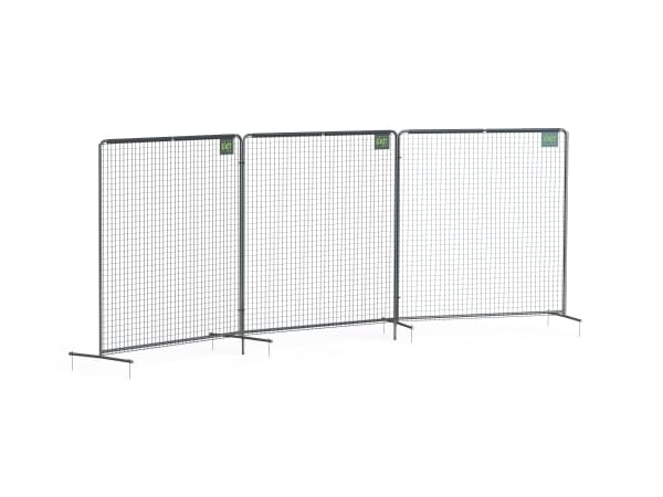 EXIT Backstop Net 900, Sort, Fotball, Metall, Galvanisert, Sort, 3 stykker