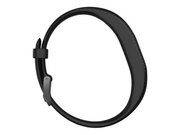 Garmin vívofit 4 - Aktivitetssporer med bånd - TPU-silikon - svart - båndbredde: L - åttefargers - Bluetooth, ANT+/ANT - 25.5 g