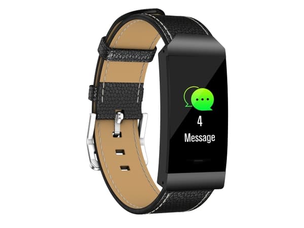 DENVER BFH-250 - Aktivitetspårare med band - display 0.96" - Bluetooth - 90 g  - svart
