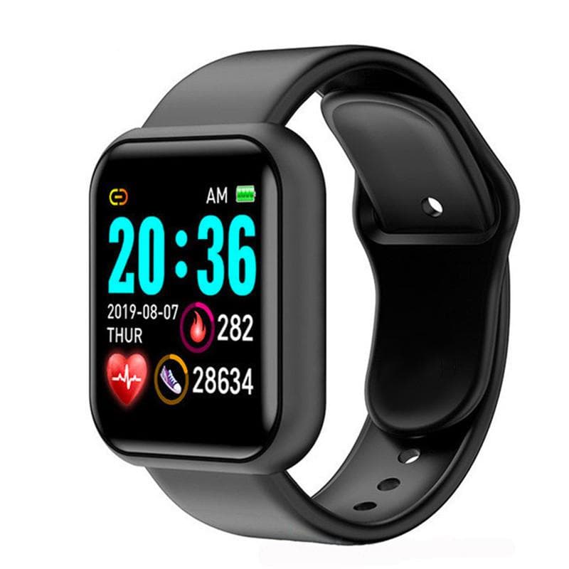 LesFit Smartklocka - Svart