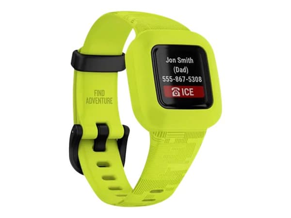 Garmin vivofit jr. 3 - Aktivitetssporer med bånd - silikon - digi camo - håndleddstørrelse: 130-175 mm - Bluetooth - 25 g